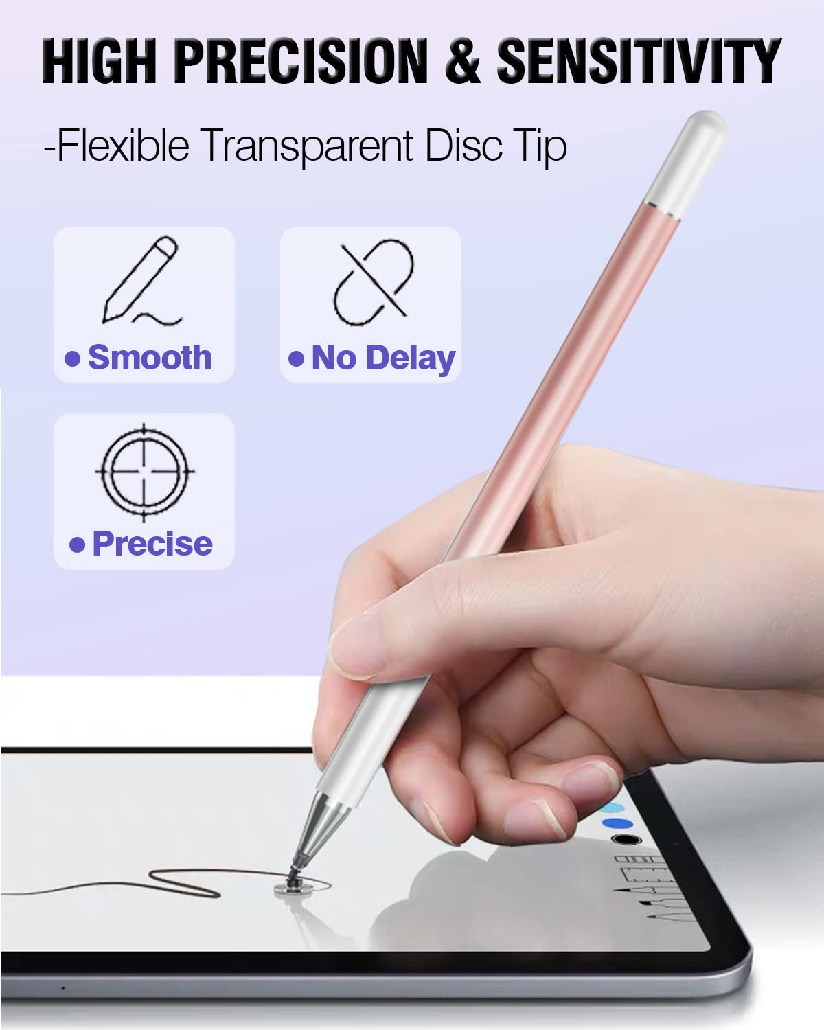 Amazon.com: Stylus Pens for Touch Screens, 2 in 1 High Precision